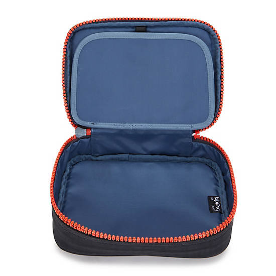 Kipling 100 Pens Cases Navy / Red | NKUIT1028