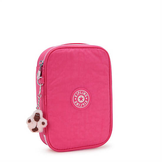 Kipling 100 Pens Cases Pink | NMWZK1042