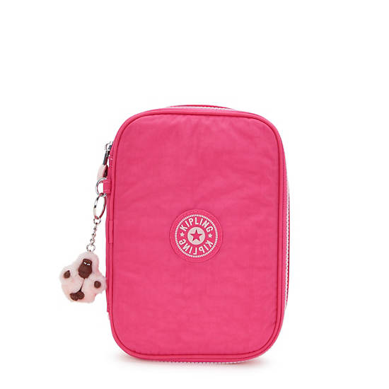 Kipling 100 Pens Cases Pink | NMWZK1042