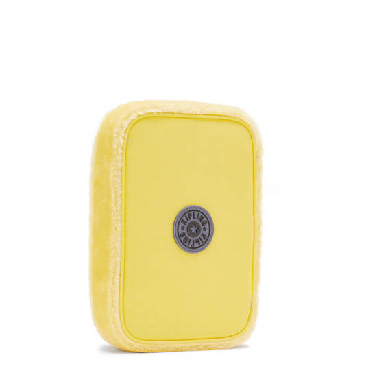 Kipling 100 Pens Furry Minions Cases Yellow / Black | KBPQU9173