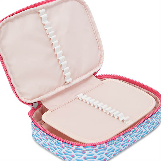 Kipling 100 Pens Printed Cases Blue / Pink | BXWSP6125