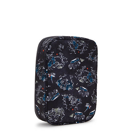 Kipling 100 Pens Printed Cases Green | KEXRH4596