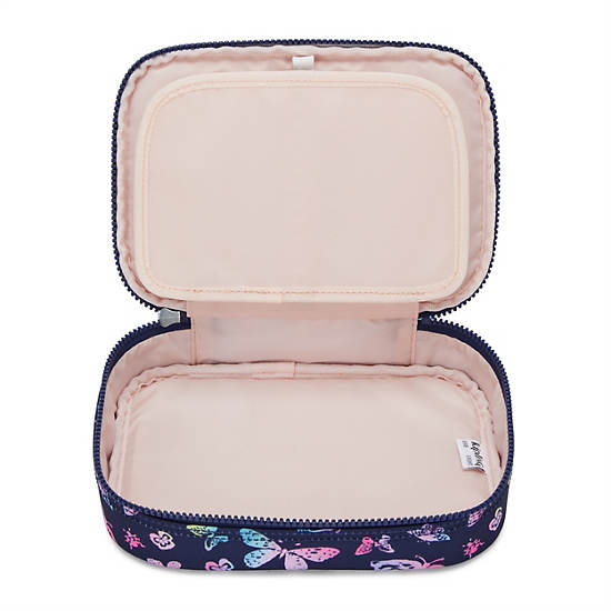 Kipling 100 Pens Printed Cases Navy / Multicolor | UHAVJ7109