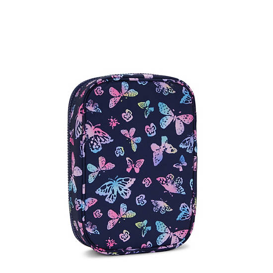 Kipling 100 Pens Printed Cases Navy / Multicolor | UHAVJ7109