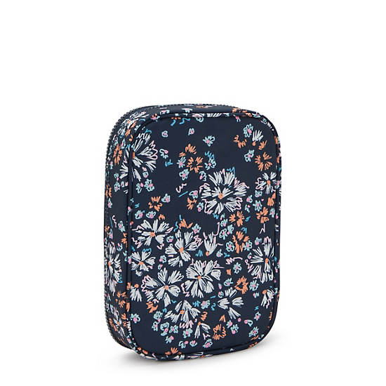 Kipling 100 Pens Printed Cases Navy / Multicolor | MOCEH6851