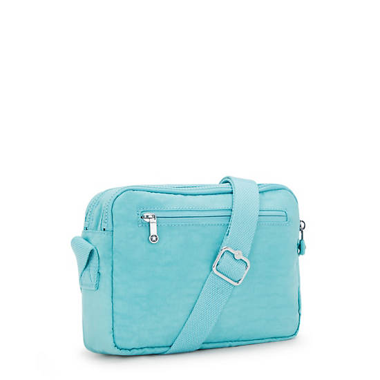 Kipling Abanu Medium Crossbody Bags Light Turquoise | AZBME5603