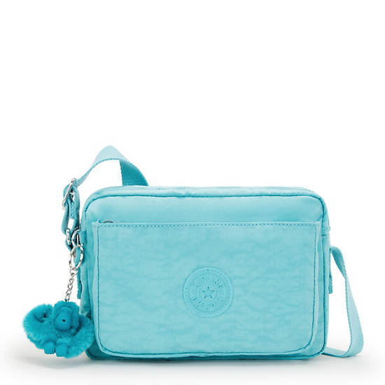 Kipling Abanu Medium Crossbody Bags Light Turquoise | AZBME5603