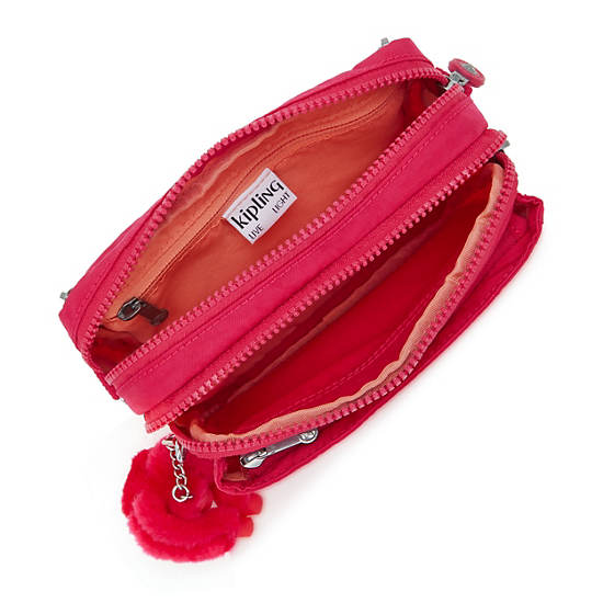 Kipling Abanu Multi Convertible Crossbody Bags Pink | NHCPB3567