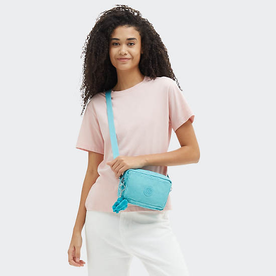 Kipling Abanu Multi Convertible Crossbody Bags Light Turquoise | LVDWZ7615