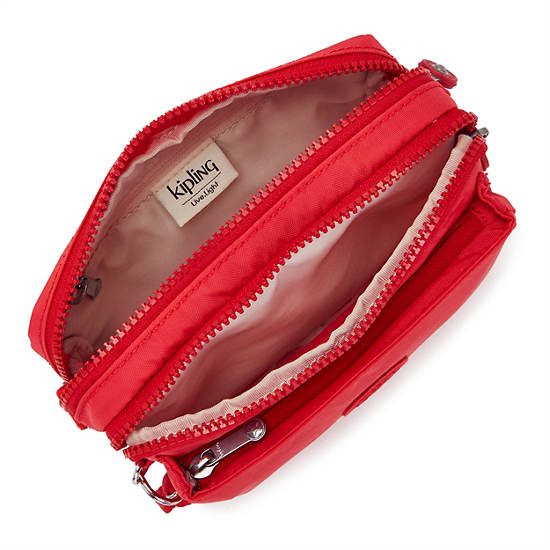 Kipling Abanu Multi Convertible Crossbody Bags Red | OLWKZ4653