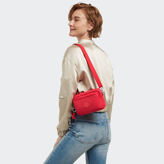 Kipling Abanu Multi Convertible Crossbody Bags Red | OLWKZ4653