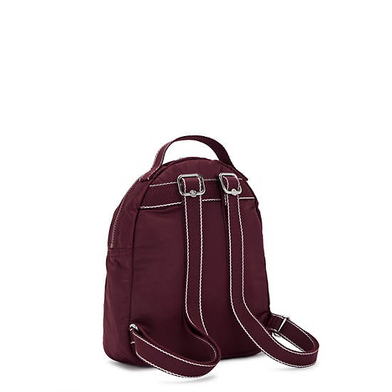 Kipling Adam Small Backpack Burgundy | TLECK2789