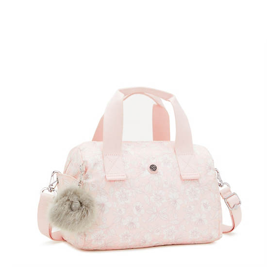 Kipling Addison Large Crossbody Bags Pink / White | FJRIX2798