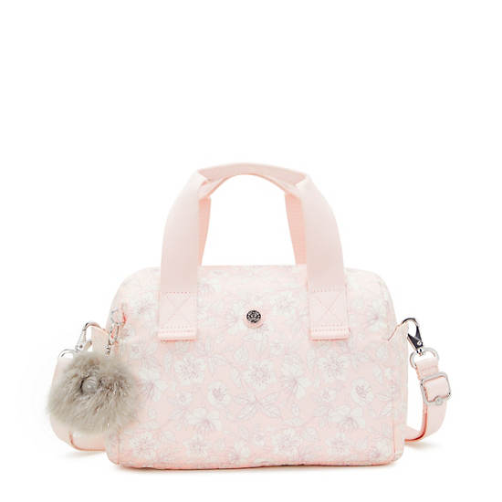 Kipling Addison Large Crossbody Bags Pink / White | FJRIX2798