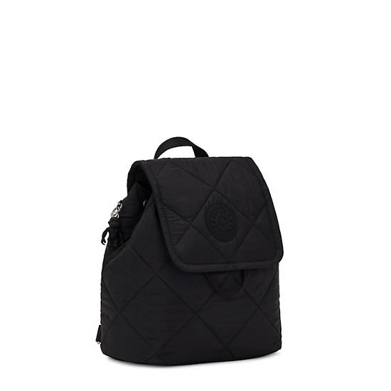 Kipling Adino Quilted Small Backpack Black | BYLUQ8537