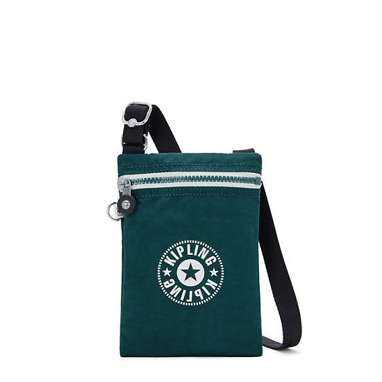 Kipling Afia Lite Mini Crossbody Bags Green | ZPWHE4165