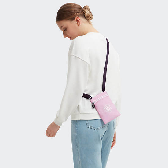 Kipling Afia Lite Mini Crossbody Bags Pink | NEMTI3465