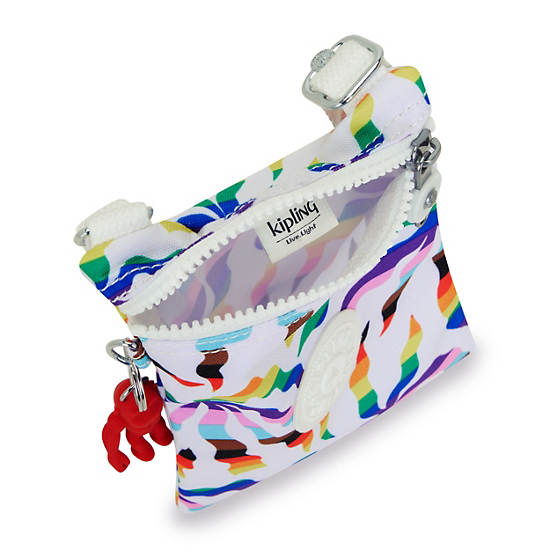 Kipling Afia Lite Printed Mini Crossbody Bags Multicolor | IEHCZ0521