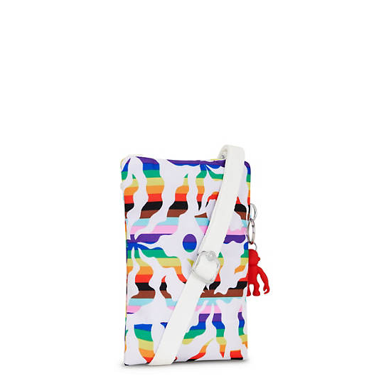 Kipling Afia Lite Printed Mini Crossbody Bags Multicolor | IEHCZ0521