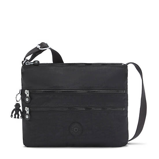 Kipling Alvar Crossbody Bags Black | YVMCO6457