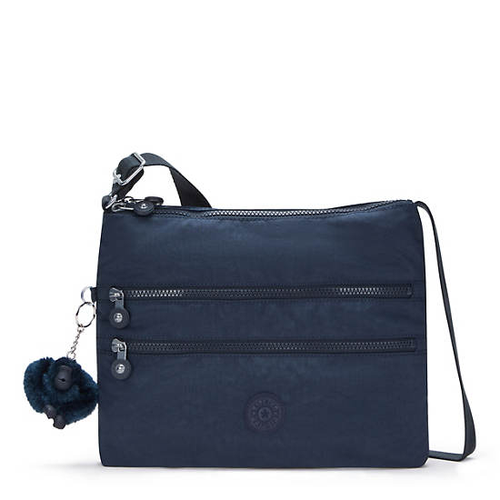 Kipling Alvar Crossbody Bags Blue | JZFRB0321