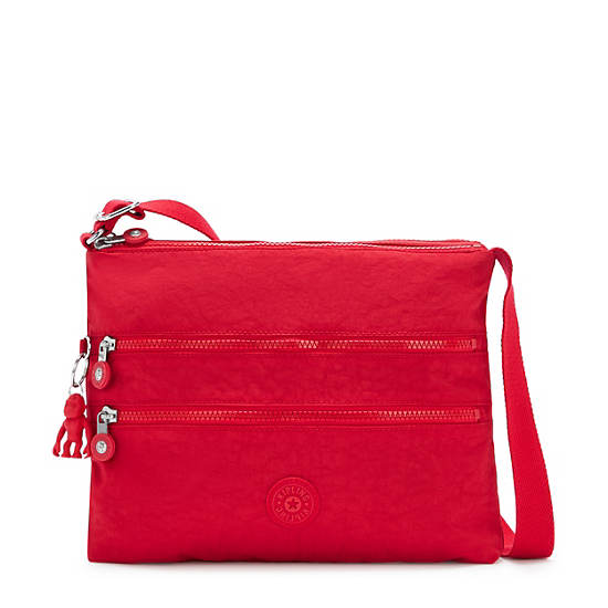 Kipling Alvar Crossbody Bags Red / Dark / Red | POUYK7183