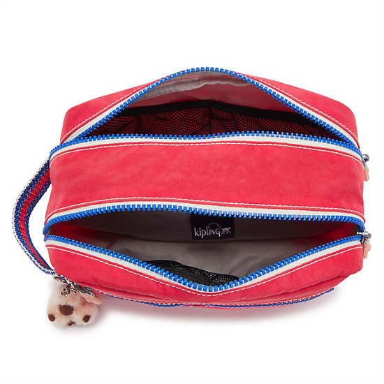 Kipling Amalfi Toiletry Bags Red / Blue / White | QDBOZ9850