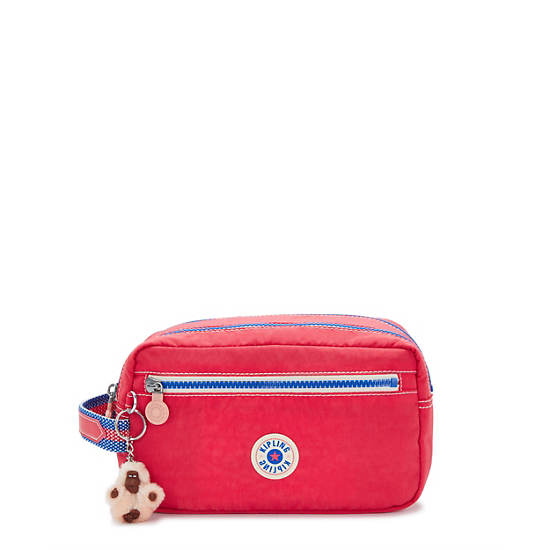 Kipling Amalfi Toiletry Bags Red / Blue / White | QDBOZ9850