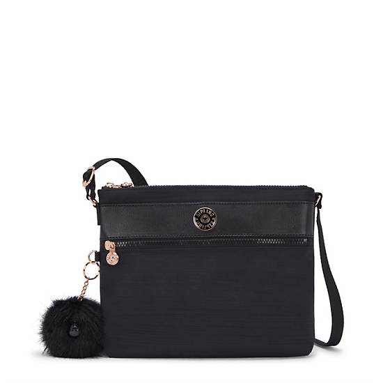 Kipling Ambrosia Crossbody Bags Black | UHGQO8925