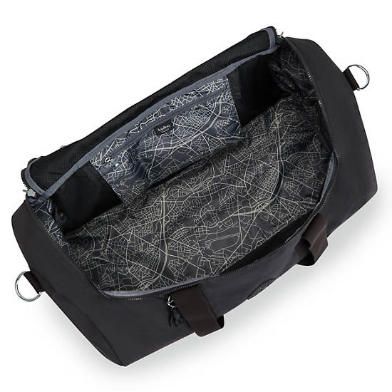 Kipling Argus Medium Duffle Bags Black | JDNVK8719