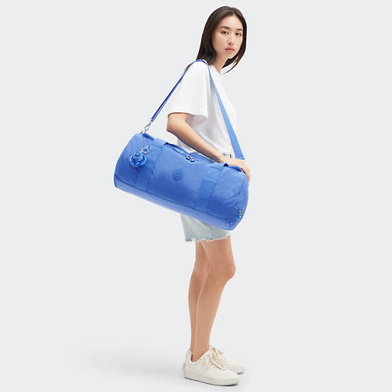 Kipling Argus Small Duffle Bags Blue | WDFXK7819