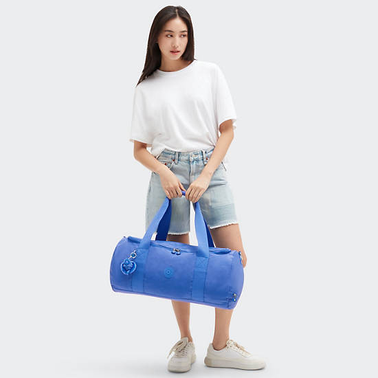 Kipling Argus Small Duffle Bags Blue | WDFXK7819