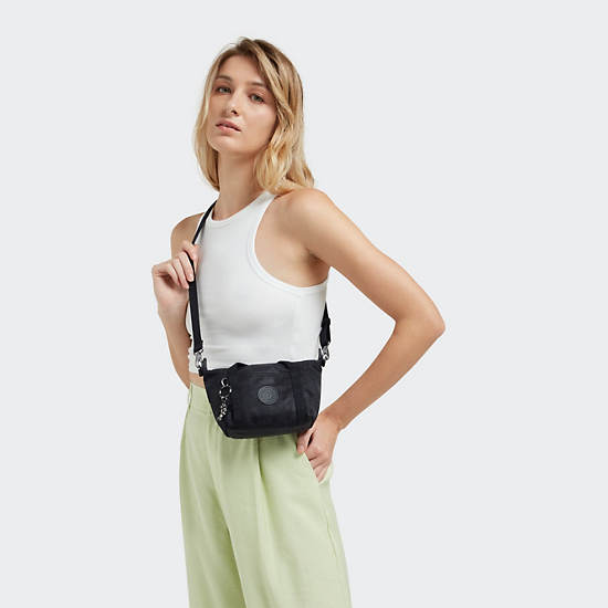 Kipling Art Compact Crossbody Bags Black | NKYDH2867