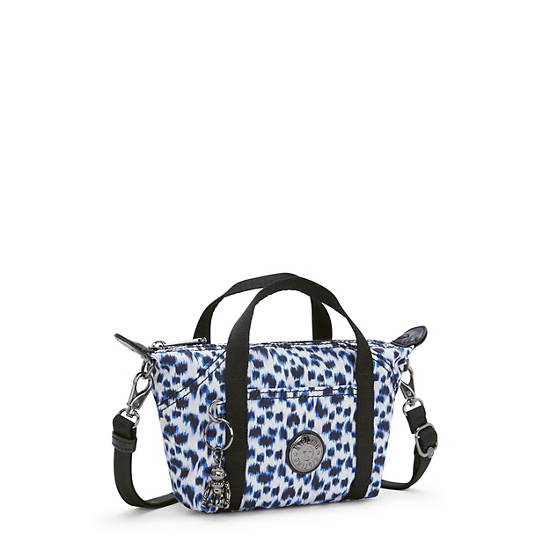 Kipling Art Compact Crossbody Bags Blue / White / Black | WNVCR5069