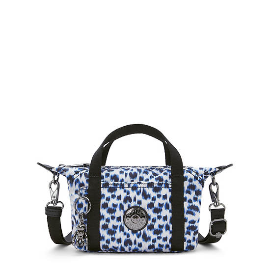 Kipling Art Compact Crossbody Bags Blue / White / Black | WNVCR5069