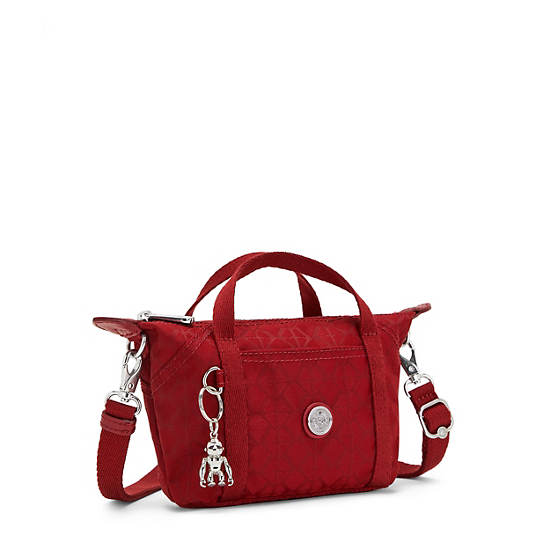 Kipling Art Compact Crossbody Bags Red | SJPUR8056