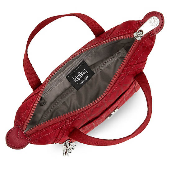 Kipling Art Compact Crossbody Bags Red | SJPUR8056