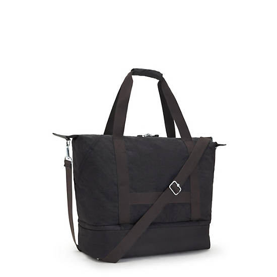 Kipling Art M Weekender Tote Bags Black | ZUVLB6702