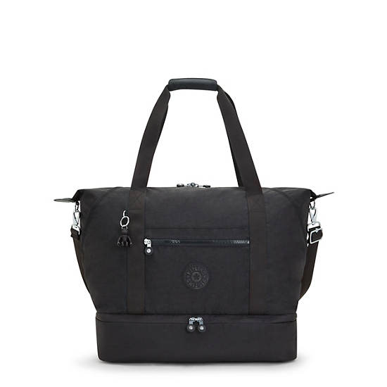 Kipling Art M Weekender Tote Bags Black | ZUVLB6702