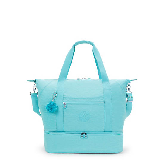 Kipling Art M Weekender Tote Bags Light Turquoise | HSVQG8034