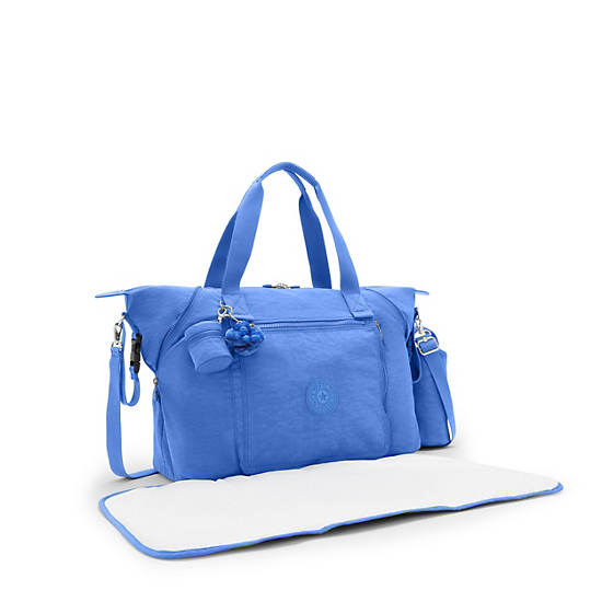 Kipling Art Medium Baby Diaper Handbag Blue | FWHCR1950