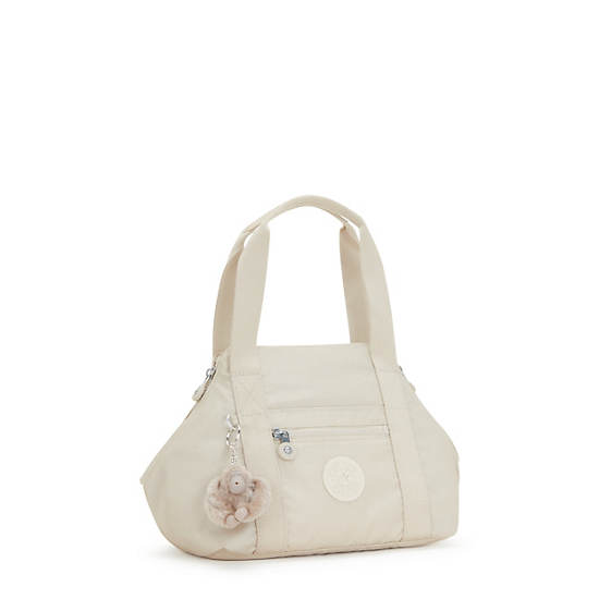 Kipling Art Mini Metallic Shoulder Bags Beige | QBECM1368