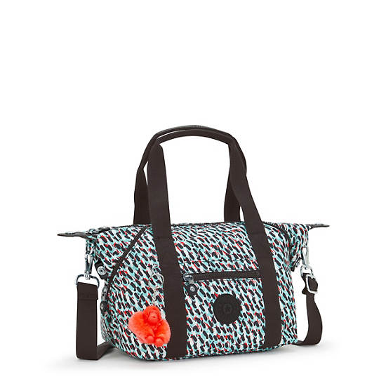 Kipling Art Mini Printed Shoulder Bags Black / Multicolor | XCRGI2847