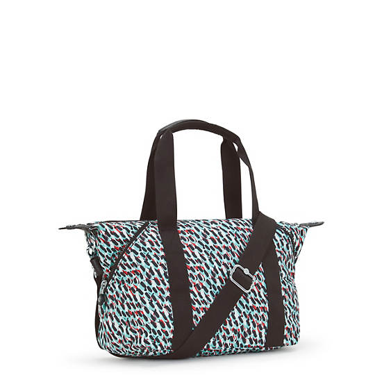 Kipling Art Mini Printed Shoulder Bags Black / Multicolor | XCRGI2847