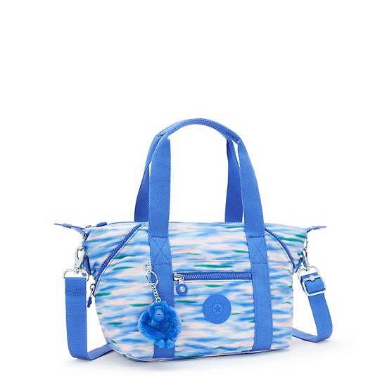 Kipling Art Mini Printed Shoulder Bags Blue | WIDFB0958