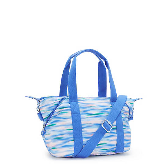 Kipling Art Mini Printed Shoulder Bags Blue | WIDFB0958