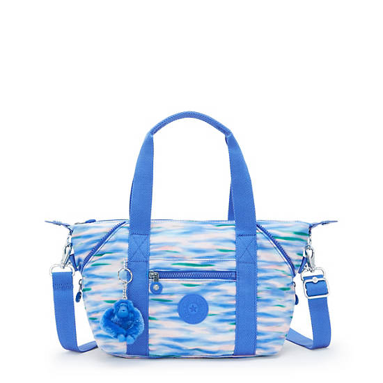 Kipling Art Mini Printed Shoulder Bags Blue | WIDFB0958