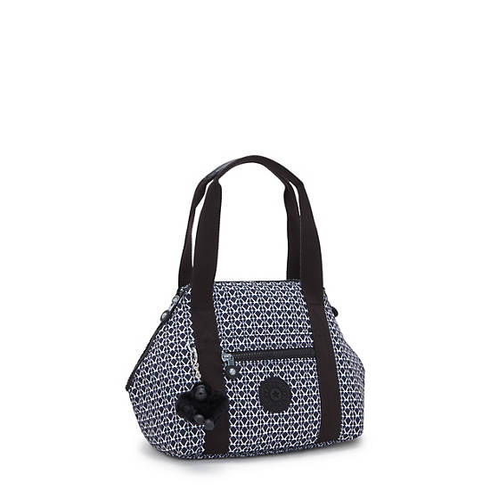 Kipling Art Mini Printed Shoulder Bags Grey / White / Black | OIGYR9705