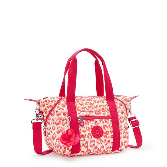 Kipling Art Mini Printed Shoulder Bags Pink | UBNQW7084