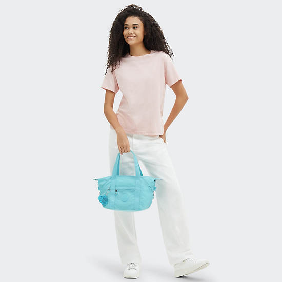 Kipling Art Mini Shoulder Bags Light Turquoise | DVUYN1874